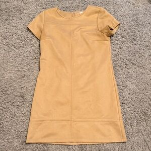 Jude Connally Tan Mini Dress